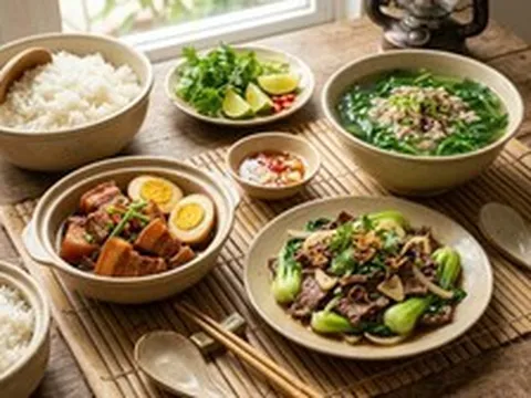 1001 món ngon mỗi ngày, gợi ý thực đơn hấp dẫn cho cả gia đình