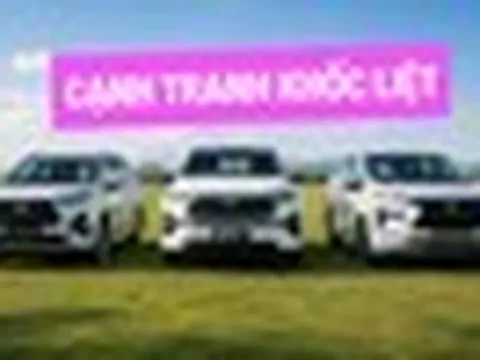MPV máy xăng cạnh tranh gắt gao tại Việt Nam: Innova Cross, Veloz Cross có tháng bán vượt cả Xpander