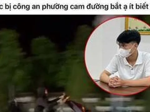 Thanh niên đăng ẩn danh clip bốc đầu và "ước bị công an bắt" lên Facebook