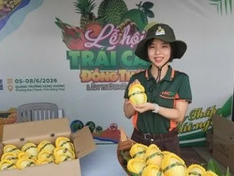 Bản đồ Việt Nam được làm từ đặc sản của Đồng Tháp