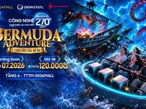 Gigamall ra mắt siêu phẩm thực tế ảo "Bermuda Adventure - Chuyến tàu bí ẩn"