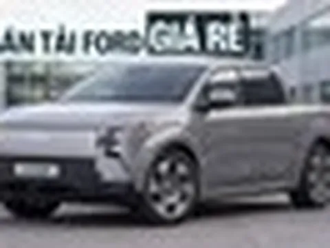 Bán tải điện "đàn em" Ford Ranger chốt giá quy đổi từ hơn 740 triệu đồng: Nền tảng hoàn toàn mới, chạy gần 500km/sạc