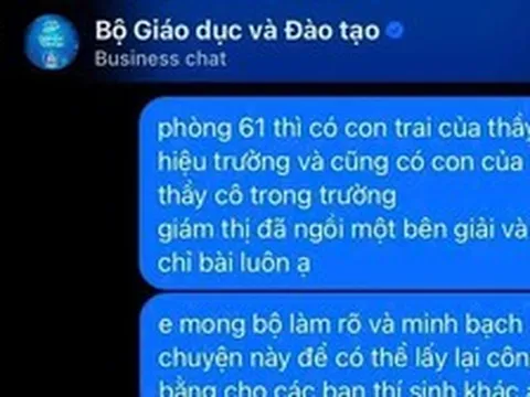 Nóng: Khởi tố vụ sai phạm thi tốt nghiệp THPT tại Quảng Trị sau tin nhắn gửi Bộ GD-ĐT