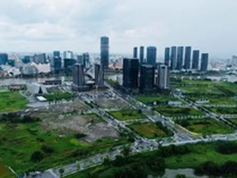 Đấu giá lại lô đất vàng Thủ Thiêm mà Tân Hoàng Minh bỏ cọc vào tháng 9, giá khởi điểm 295 triệu/m2