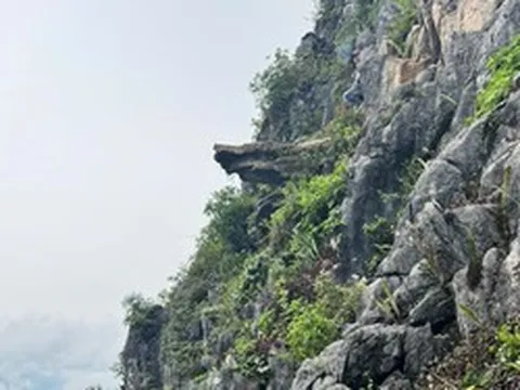 Từ 1-7, tạm dừng đón khách tham quan "Mỏm đá sống ảo" ở Mã Pì Lèng