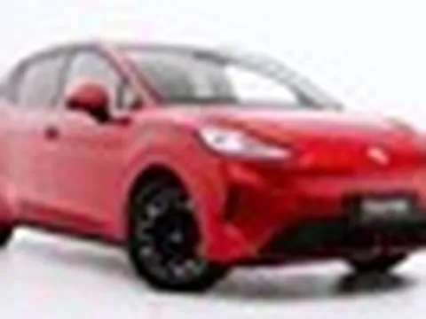 MG Việt Nam hé lộ thêm ảnh mẫu xe điện mới: Dùng vành 17 inch, đèn pha LED, cùng phân khúc Geely EX2, cận kề ngày ra mắt