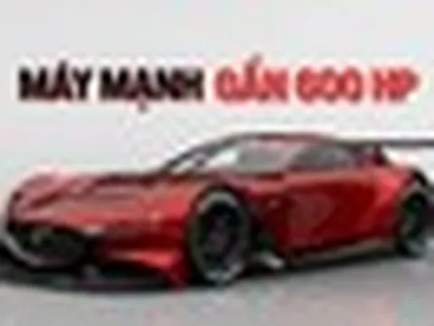 Mazda giới thiệu xe thể thao mới: Đậm chất xe đua, máy mạnh gần 600 mã lực, có tiền cũng không thể mua được xe thực tế