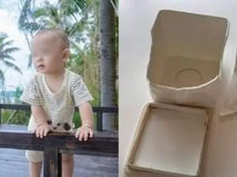 Bé trai 1 tuổi làm vỡ hộp giấy, khách sạn đòi đền 3,3 triệu đồng