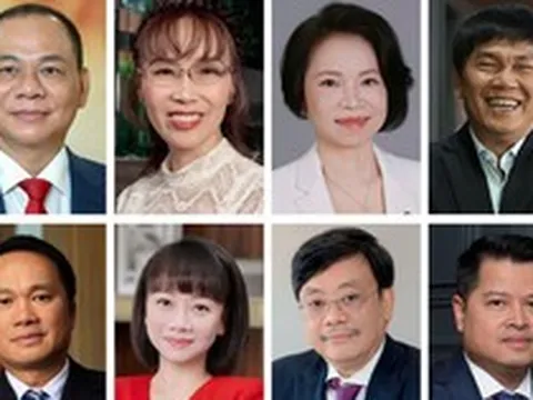 Tài sản vợ chồng tỷ phú Phạm Nhật Vượng chiếm gần 3/4 Top 20 người giàu nhất sàn chứng khoán Việt Nam