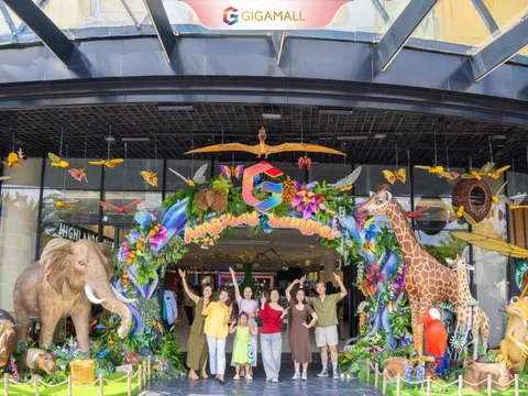 Từ rừng xanh đến vũ trụ công nghệ: Mùa hè kỳ thú đang chờ bạn tại Gigamall