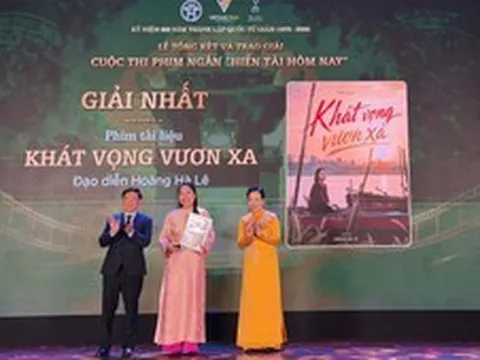 13 giải thưởng được trao tại Lễ Tổng kết Cuộc thi phim ngắn ‘Hiền tài hôm nay’