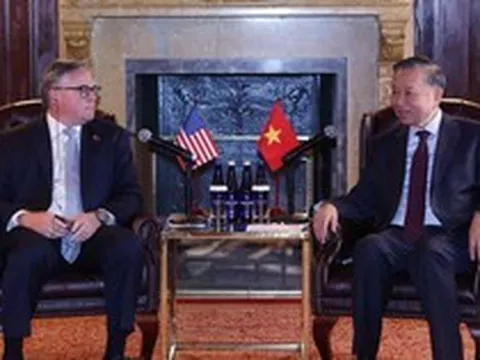 Gặp Tổng Bí Thư, Chủ tịch nước Tô Lâm, tập đoàn Mỹ mới phát hiện mỏ dầu hơn 430 triệu thùng ngoài khơi Việt Nam muốn tăng đầu tư