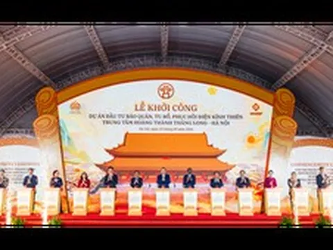 Tổng Bí thư, Chủ tịch nước Tô Lâm dự Lễ khởi công Dự án đầu tư bảo quản, tu bổ, phục hồi Điện Kính Thiên