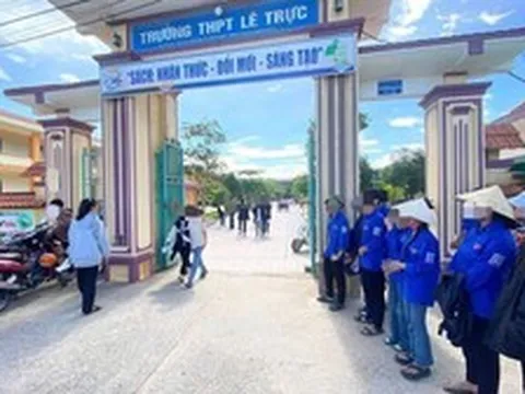Thanh tra chỉ ra nhiều sai phạm tại THPT Lê Trực, nơi xảy ra tiêu cực thi cử ở Quảng Trị