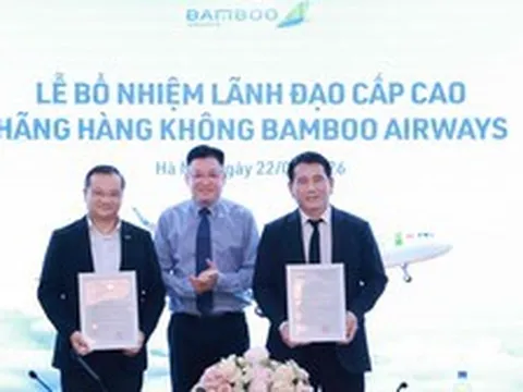 Bamboo Airways bổ nhiệm 2 Phó Tổng Giám đốc mới giữa lúc đội bay chỉ còn 1 chiếc