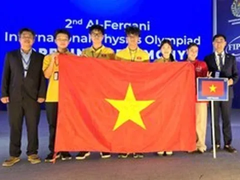 Học sinh Việt Nam lập thành tích ấn tượng tại Olympic Vật lý Quốc tế Al-Fergani