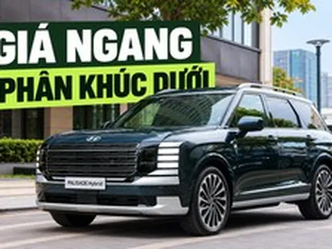 Hyundai Palisade 2026 giá từ gần 1,5 tỷ đồng tại Việt Nam, bằng hơn nửa Teramont: 3 bản, 2 tùy chọn ghế, hybrid tiêu chuẩn, 'ăn' xăng chỉ 6,1L/100km