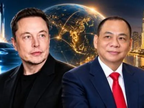 Ông Phạm Nhật Vượng xuất hiện cùng Elon Musk trong top 10 tỷ phú giàu nhất thế giới ở tuổi 50–59
