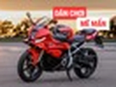 BMW ra mắt tiểu 'cá voi' S 1000 RR: Mạnh chưa tới 50 mã lực, có sẵn phanh Brembo, giá quy đổi 232 triệu
