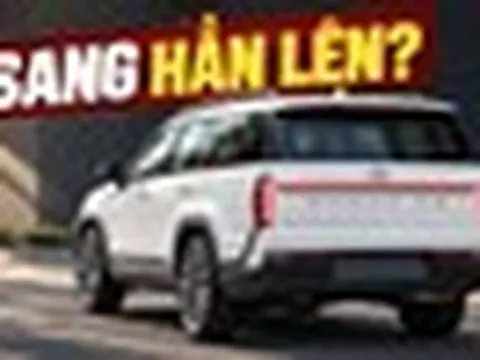 Hyundai Santa Fe 2027 để lộ thêm nhiều chi tiết mới: Đèn hậu dọc như Range Rover, mặt trước cũng thay đổi rõ nét