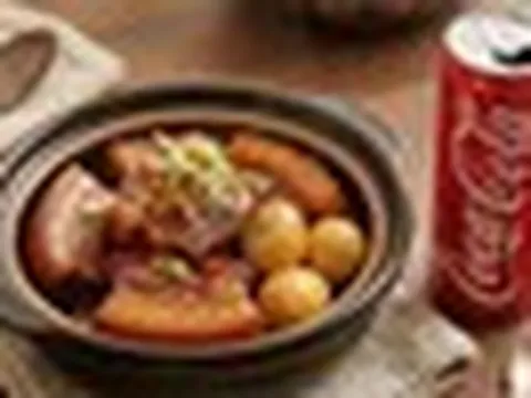 Cách dùng Coca-Cola nấu thịt kho tàu