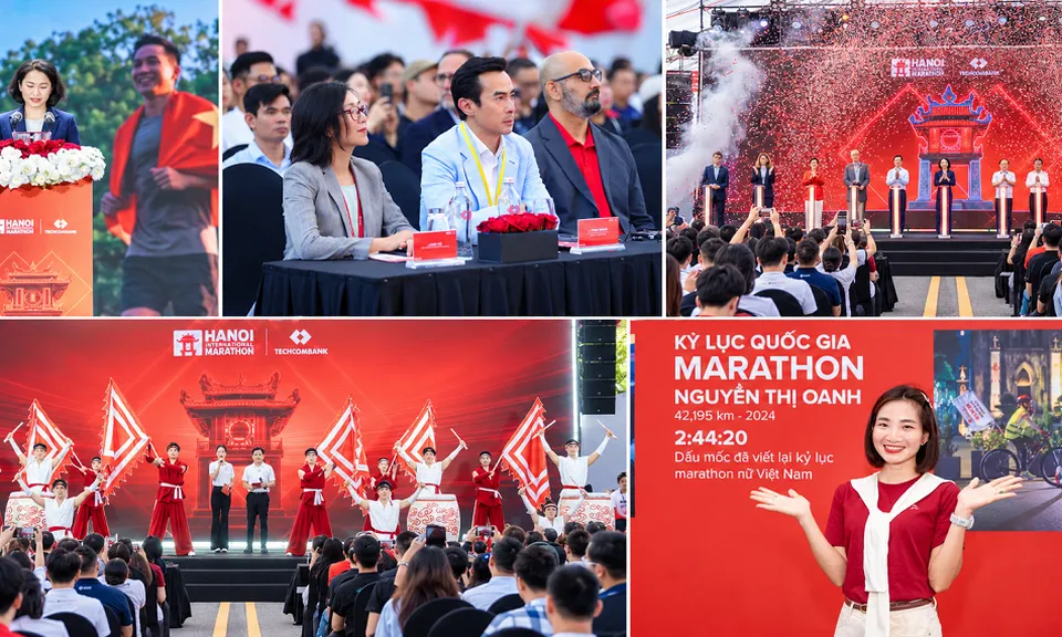 Giải Marathon Quốc tế Hà Nội Techcombank: Kết nối thể thao với văn hóa và du lịch
